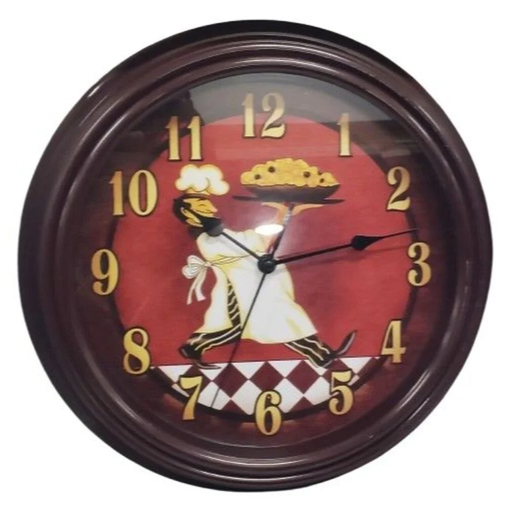 Plastic Kitchen Wall Clock, 12